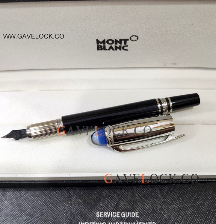 Best Montblanc Starwalker Blue Planet Doué Fountain Pen Silver Cap Best Montblanc Starwalker Blue Planet Doué Fountain Pen Silver Cap